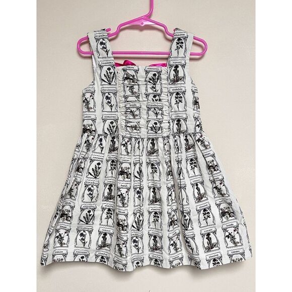 Hanna Andersson Easter Printed fully lined Dress New with Tags 100 4T - Picture 2 of 12